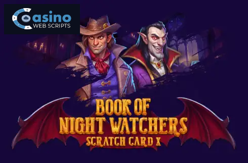 Book of Night Watchers Scratch Card X